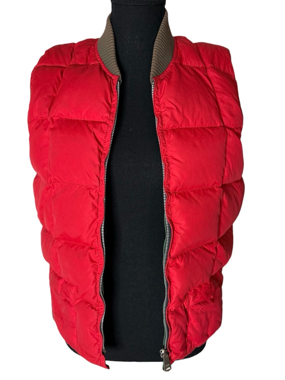 PIONEER SPORTSWEAR Vintage 70s Union Made Reversible Down Filled Puff Vest Small - Picture 2 of 15